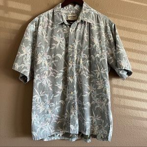 Cooke Street Honolulu Hawaiian Casual Button Down Shirt Size XL